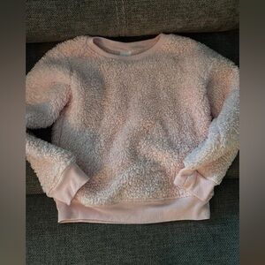 Cozy Pink Fleece Sweater